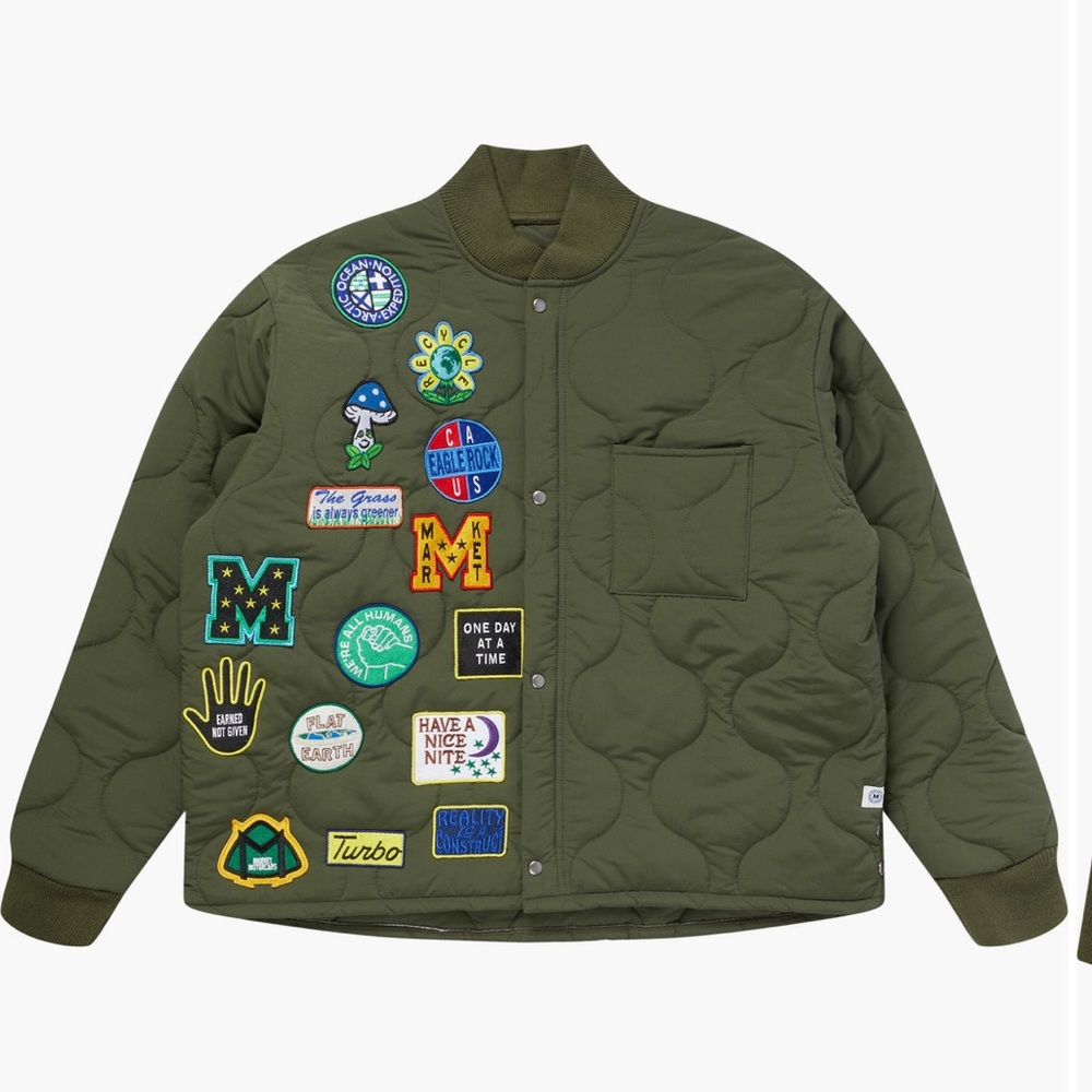 MARKET Patch Quilted Jacket